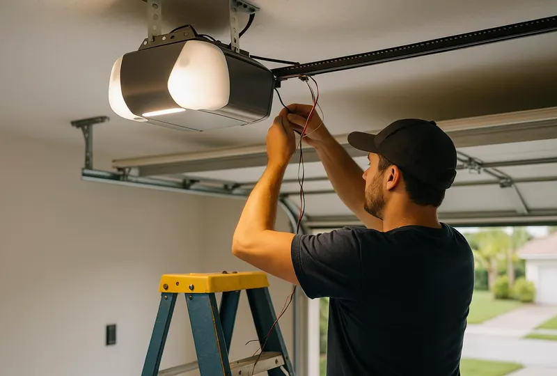 Garage Door Spring Repair in Mount Dora